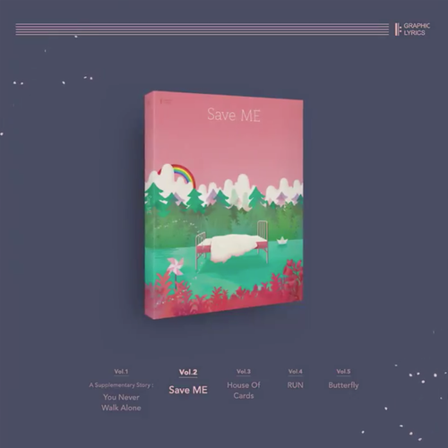 BTS GRAPHIC LYRICS BOOK SERIES (VOL 1-5) — US BTS ARMY